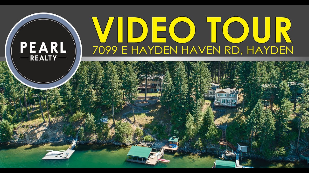HAYDEN LAKE WATERFRONT HOME DOUBLE BOAT SLIP HAYDEN IDAHO PEARL REALTY YouTube
