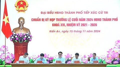 Đại biểu HĐND thành phố tiếp xúc cử tri quận chuẩn bị kỳ họp thường lệ cuối năm 2024 HĐND thành phố