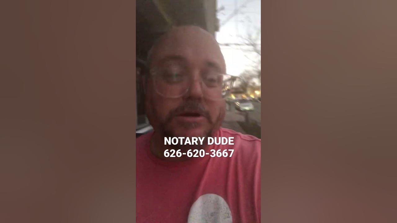 Where to get something notarized for free 626 620 3666 