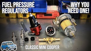 How to Install a Pressure Regulator on a Classic Mini - Why You Need One
