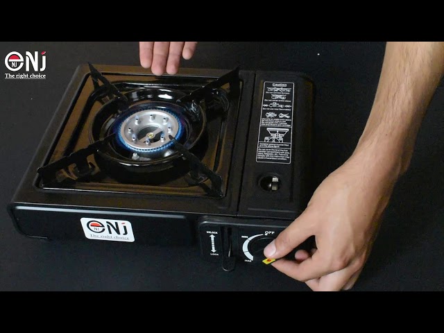 Portable single burner stove