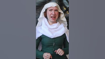 Medieval laundress meets modern washing machine