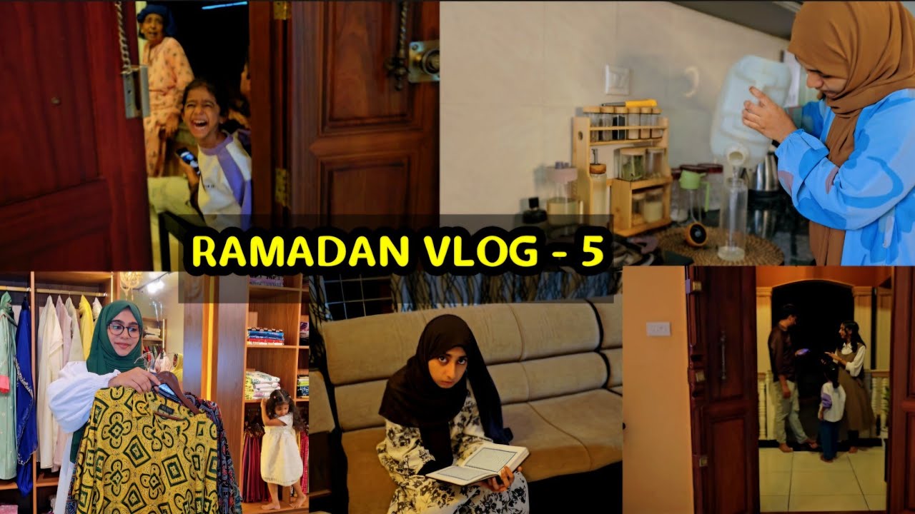 Ramadan Vlog - 5 / അടിച്ചു shape മാറ്റുമത്രേ / വിദേശത്തുള്ളവരൊക്കെ safe അല്ലേ ❓/ Ayeshas vlog 