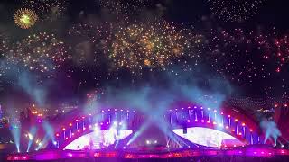 4K HD - Louis The Child - Drone Show + Firework Display @ EDC Las Vegas 2021