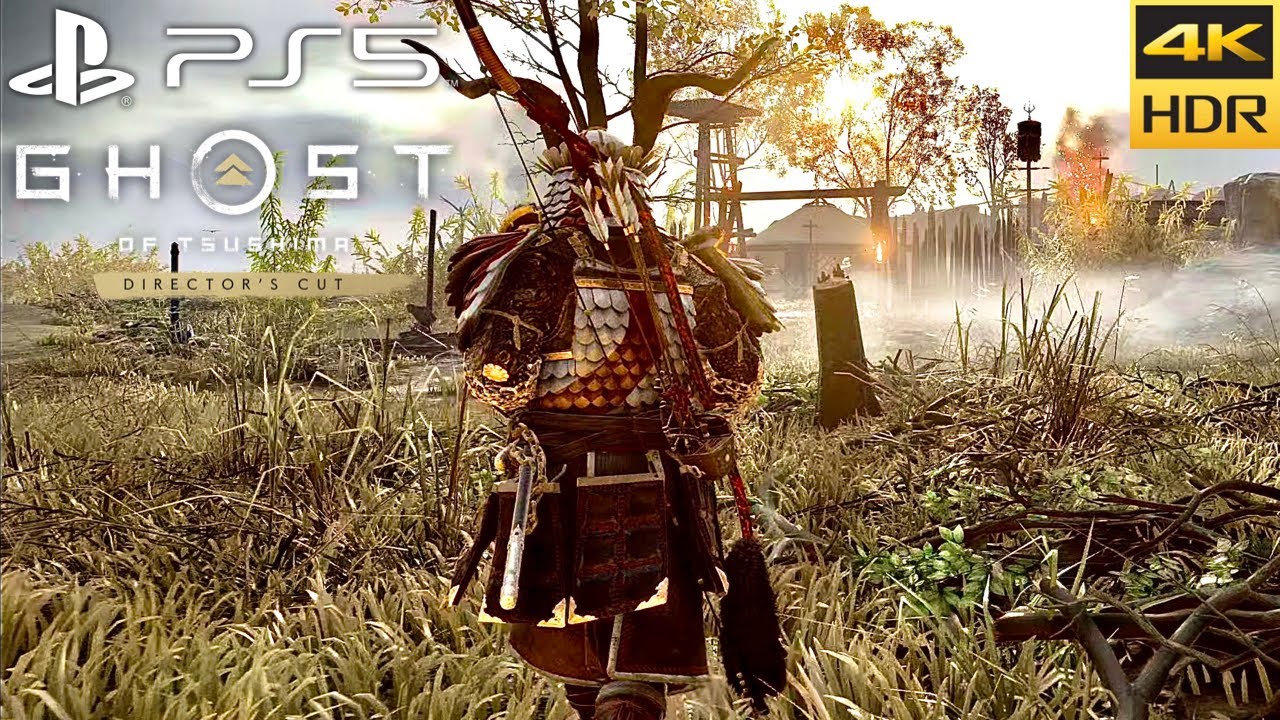 Ghost of Tsushima Director's Cut | PS5 Free Roam Gameplay - God of War  Armor [4K 60FPS HDR] - YouTube