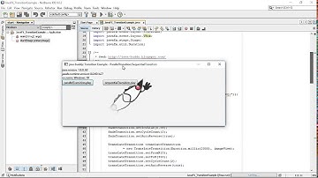 JavaFX Transition Animation with Reflection effect