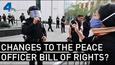 Changes to the Peace Officers Bill of Rights?  | NewsConference | NBCLA