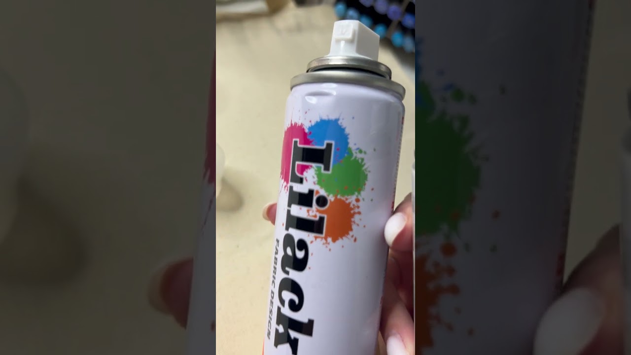 Аэрозольные краски по ткани Lilack. Кастом шоппера