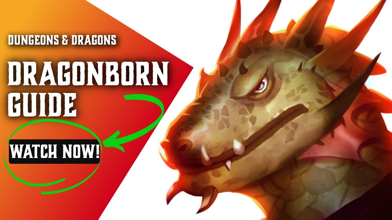 DnD Dragonborn 5e - Races for Dungeons Dragons