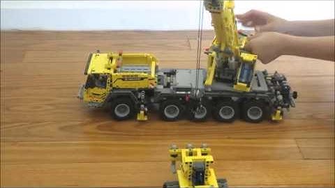 Lego technic 42009 mobile crane Mk ii review