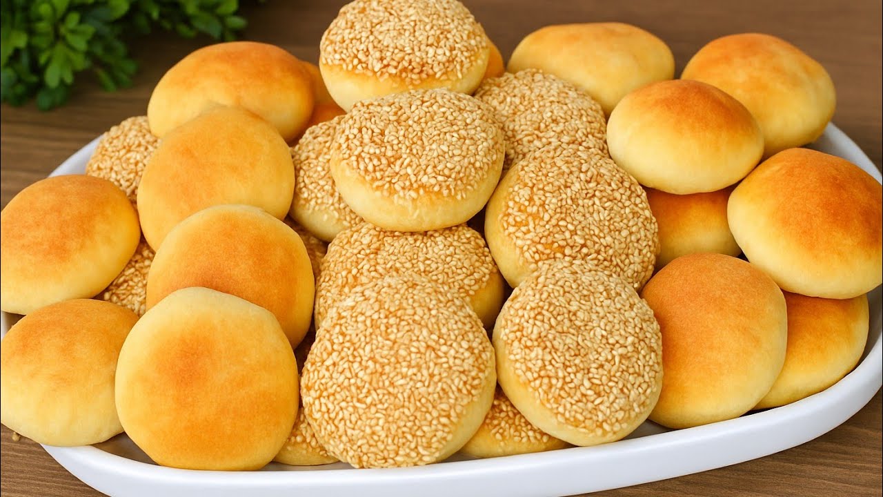 هتقومى حالا تعمليها !! بنص كيلو دقيق هتعملى أكتر من ٣٥ قرصة من نواعم الافران ناعمة هشه طرية👌