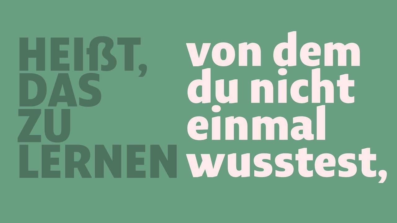 Starkmacher-Kampagne Warum ich?-Warum nicht?: Ausbildung heißt...