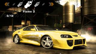 NFS Most Wanted 2005 How to make Ronnie's Supra Resimi