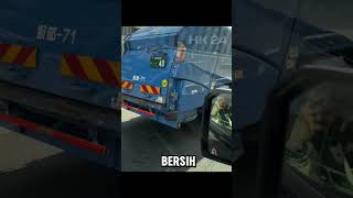 truk sampah di Jepang sangat bersih dan tidak bau