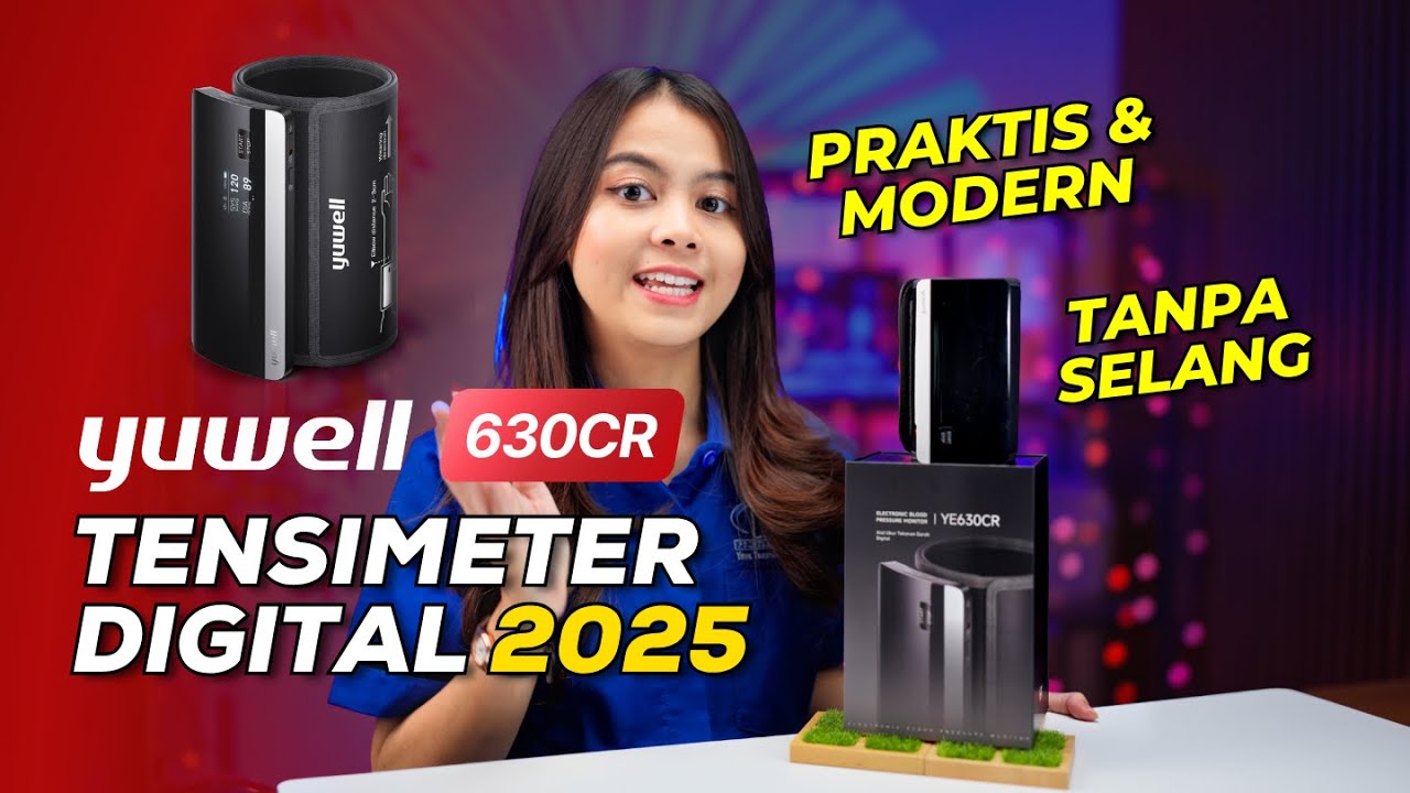 Tensimeter Tanpa Selang !!! Praktis & Modern | Yuwell 630CR 2025