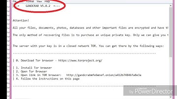 Solved: Recover Encrypted Files   - = GANDCRAB Ransomware = -