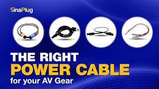 The Right Power Cable for Your AV Gear