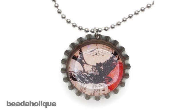 How to Create a Photo Keepsake Necklace Using a Glass Cabochon