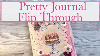 Pretty Baking Junk Journal Flip Through #flipthrough