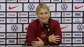 USWNT Head Coach EMMA HAYES; Team USA faces Korea Republic