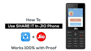 How To Use SHAREit In JioPhone | Send Or Share Files To Jio Phone | New Tips And Tricks