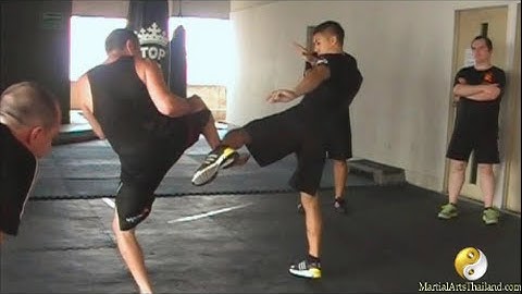 JKD: Low Kick Evasions & Deflections