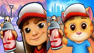 Subway Surfers 🆚 Running Pet Dec Rooms Games Comparison screenshot 3