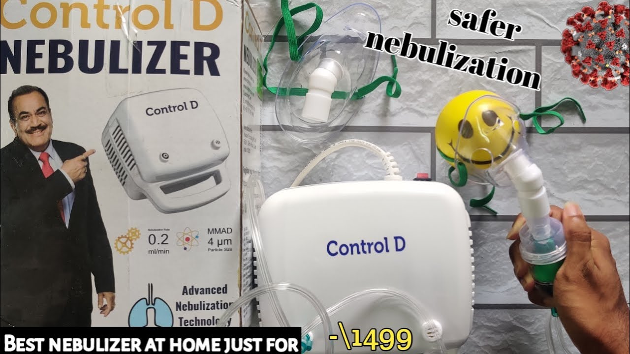 NEBULIZER UNBOXING (CONTROL-D) through flipkart++