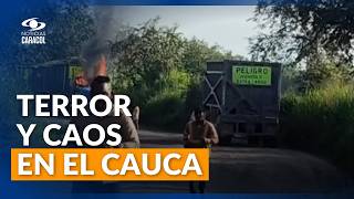 Ataque En La Vía Panamericana, En Cauca, Deja Seis Personas Heridas, Entre Ellas Un Menor