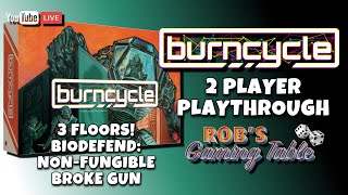 burncycle 2 Player Playthrough | Biodefend: Non-Fungible Broke Gun