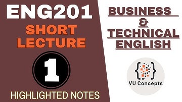 Eng201 short lectures | Eng201 Midterm Preparing 2023