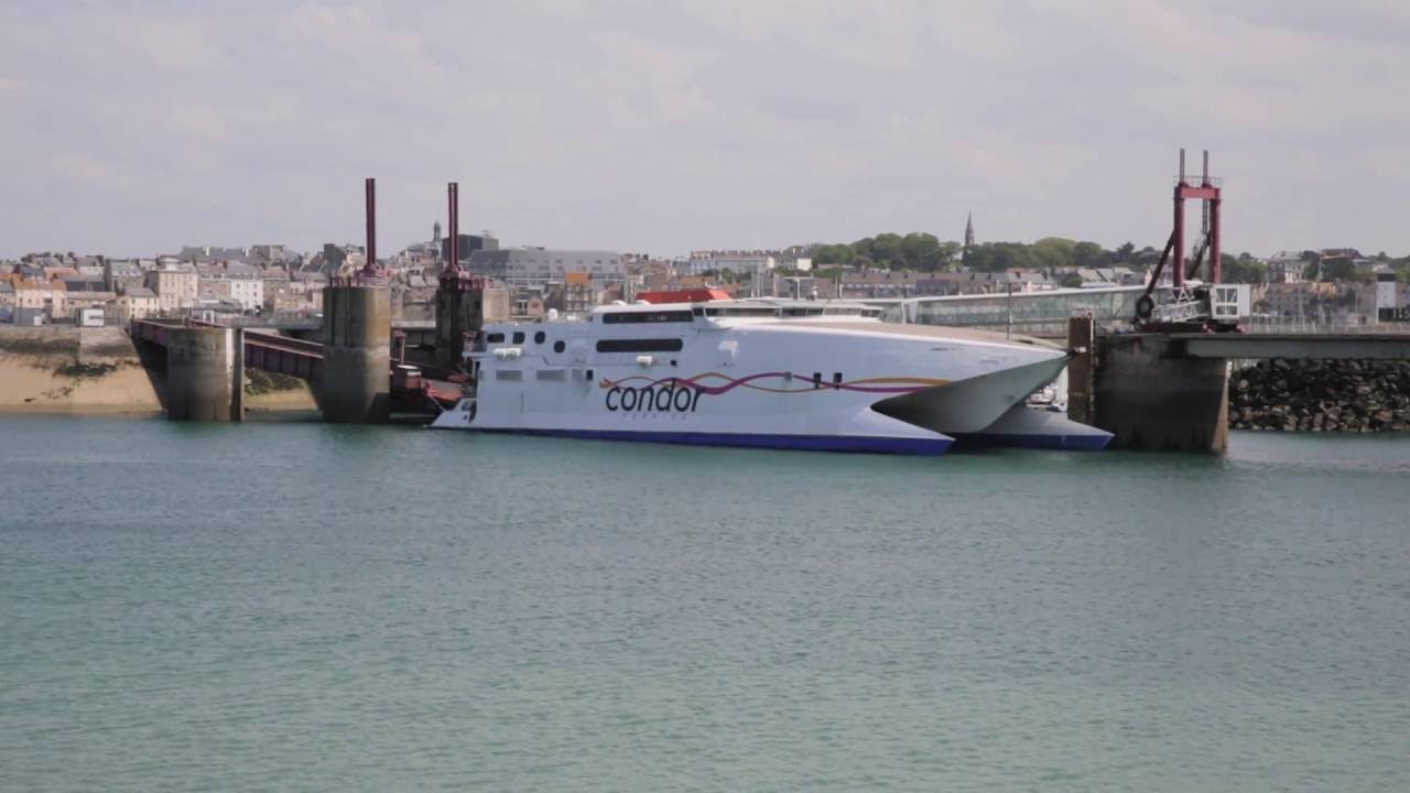 de begeleiding Gelijkmatig Opnemen Day Trips to St Malo with Condor Ferries - YouTube