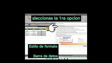 Como agregar barra de progreso en Excel !!