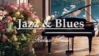 Lakeside Serenade: Café Ambience with Live Piano Music #Jazz & #Blues.  #romantic #piano #relax