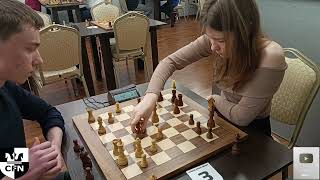 A. Guseynov (1632) vs S. Gubareva (1730). Chess Fight Night. CFN. Blitz