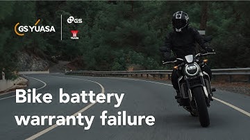 Why motorcycle batteries fail: GS Yuasa motorcycle battery warranty - GYTV