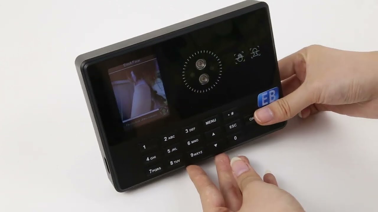 TA-900 Smart Face Recognition Time Attendance System Multi Language Fingerprint Palm Print Password