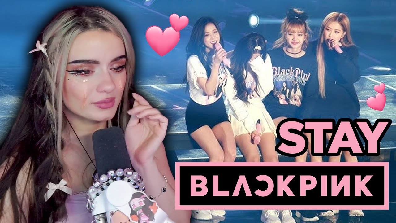 CANNOT STOP CRYING 😭 BLACKPINK STAY MV + Live Performance - First Time Reaction