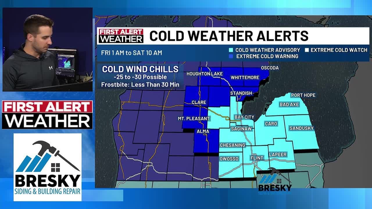 First Alert Weather Update: Snow chances in the weekend - YouTube