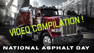 IT'S NATIONAL ASPHALT DAY! Video Compilation of some Highlights to honor..