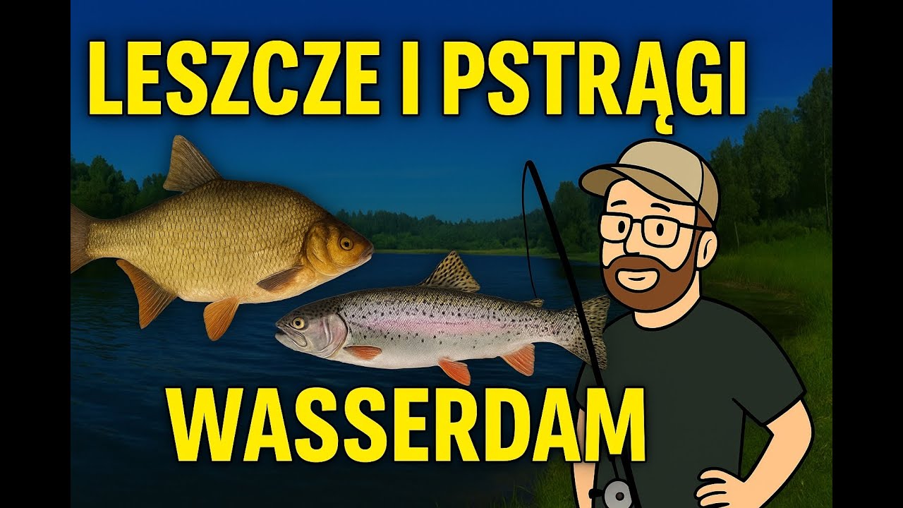 🎣Fisher Online - Wasserdam – leszcze i pstrągi w jednym miejscu! 🎣