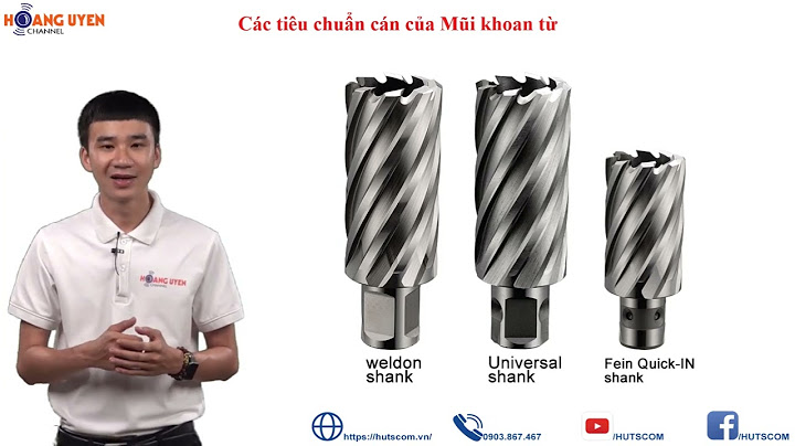 Máy khoan từ tiếng anh là gì