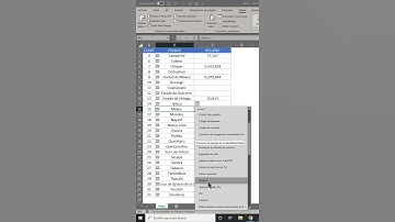 Análisis Rápido | Datos Geográficos en Excel | YouTube #Shorts