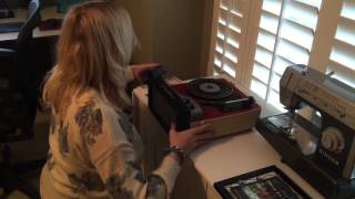 Michelle's New Turntable