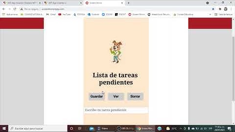 App Inventor. Lista de tareas pendientes. Parte 2