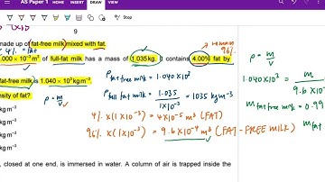 Can You Solve This Density Question? | CIE 9702 A-LEVEL Physics May/June 2018 AS Paper 13 🧠