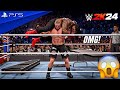 WWE 2K24 - Brock Lesnar 30-Man Gauntlet Match at WrestleMania | PS5™ [4K60]