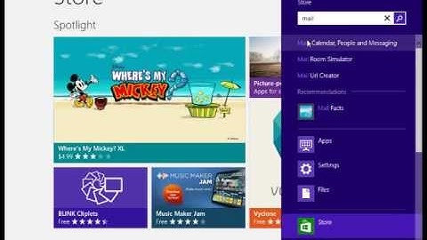 Install Windows 8 Mail after Deleting / Uninstalled By Accident