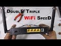 FREE BOOST DOUBLE TRIPLE YOUR WIFI INTERNET DATA SPEED