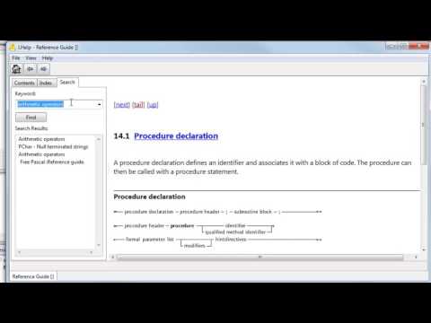 Learning Pascal 14 Arithmetic Operators
